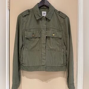 GAP Olive Green / Khaki Jacket Size XS
